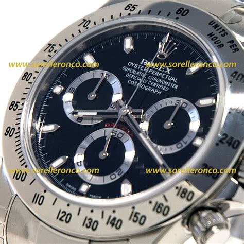 daytona quadrante nero scatola|Acquista Rolex Daytona 116520 .